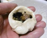 葉唐辛子の佃煮おやき(固い生地)作り方5写真