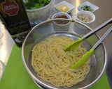 我が家のあっさり納豆パスタ作り方2写真