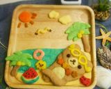 リラックマ海でくつろぐクッキー作り方9写真