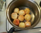 自家製 桃のゼリー作り方3写真