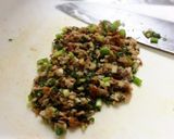 サバ缶と瓶詰めナメタケで☆簡単なめろう丼作り方3写真