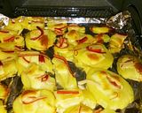じゃがいものカニカマ＆チーズ焼き作り方3写真