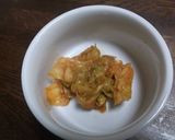 辛ラーメンのスープで作ったキャベツ漬け作り方3写真