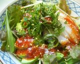 いかとアボカドのまぜまぜ甘辛丼♪作り方4写真
