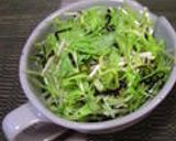 １分で簡単♬塩コンブde水菜の和え物作り方7写真