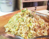 きのこと挽肉のうま〜い♡あんかけ炒飯。作り方1写真
