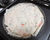 春巻き皮deおからとみそ味☆キッシュ作り方2写真