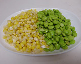 とうもろこしと枝豆のかき揚げ作り方1写真