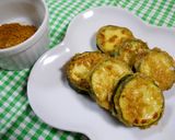 ズッキーニのピカタ☆カレー塩を添えて作り方6写真