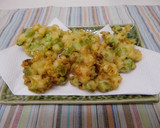 とうもろこしと枝豆のかき揚げ作り方6写真