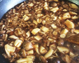 きのこと挽肉のうま〜い♡あんかけ炒飯。作り方4写真