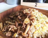 きのこと挽肉のうま〜い♡あんかけ炒飯。作り方6写真