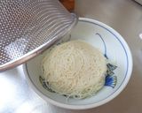 最速の豆腐素麺のポン酢かけ作り方5写真