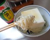 最速の豆腐素麺のポン酢かけ作り方10写真