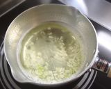 ＊離乳食中期＊青梗菜のスープ・オレンジ作り方2写真