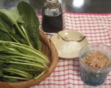 すぐ出来ちゃう！ほうれん草＆ツナの和え物作り方1写真