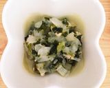 ★離乳食後期★小松菜マグロの味噌煮込作り方3写真