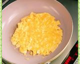 とろけるチーズinオムライス作り方7写真