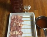 梅酢でさっぱり焼き鳥作り方1写真