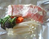 鮭のマヨ味噌漬けのホイル焼き作り方4写真