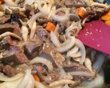 鳥レバーの洋風煮込み作り方3写真
