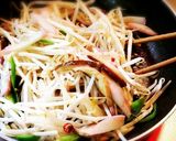 節約！もやしとかまぼこのペペロンチーノ風作り方5写真