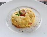 ふんわりとろりトマトのノンオイルオムレツ作り方3写真