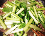 ☆栄養満点☆小松菜とひき肉の卵炒め作り方3写真