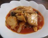 鶏肉のトマトソース煮作り方5写真