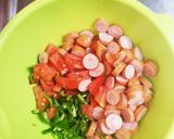 野菜のオムレツ風作り方1写真