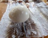 ストウブ1６で穴子のうずら巻き蒸篭蒸し作り方1写真