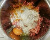 丸ごとピーマンのカレー肉詰め♡作り方2写真