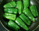 丸ごとピーマンのカレー肉詰め♡作り方5写真