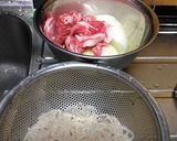 材料、調味料３つだけ！豚肉のすき焼き風作り方1写真