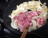 材料、調味料３つだけ！豚肉のすき焼き風作り方3写真