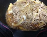 材料、調味料３つだけ！豚肉のすき焼き風作り方6写真