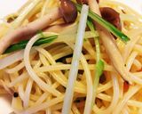 水菜のスパゲティー作り方5写真