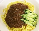 炒めた麺で！美味しい☆ジャージャー麺☆作り方4写真