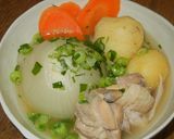 新玉ねぎと新ジャガの梅肉煮作り方8写真