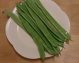 マンズナルインゲンの塩コショウ炒め作り方1写真