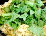 和風★アゲとレタスの味噌バターチャーハン作り方5写真