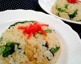 和風★アゲとレタスの味噌バターチャーハン作り方6写真