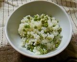 えんどう豆で簡単★炊飯器で豆ご飯作り方4写真