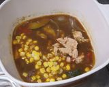 シーチキンとパプリカのスープカレー作り方6写真