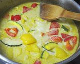 シーチキンで♪　簡単グリーンカレー作り方3写真