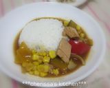 シーチキンで♪　簡単グリーンカレー作り方5写真