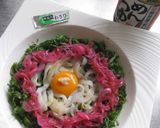 イカそうめんとたっぷり青紫蘇のサラダ作り方5写真