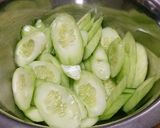 大きなきゅうりの酢味噌あえ作り方1写真