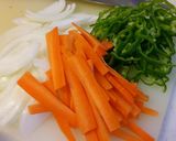 カレーあんかけシシャモ。作り方1写真