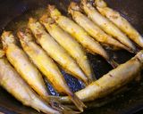 カレーあんかけシシャモ。作り方3写真